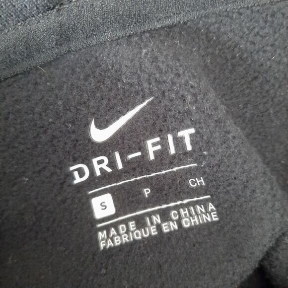 NIKE Sporty Pullover Hoodie Sweatshirt B&W Sz S - Picture 10 of 11